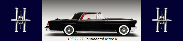 1957 continental mark ii parts